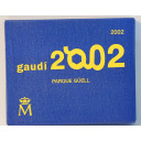 2002 - Spagna 10 Euro Argento fondo specchio Proof Parque Guell Gaudì